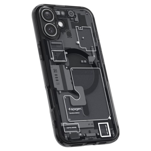 Etui ochronne na iPhone 16 Ultra Hybrid MagSafe Zero One - ciemnoszare SPIGEN