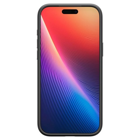 Etui pokrowiec case na iPhone 17 Pro MagSafe - czarno-srebrne SPIGEN