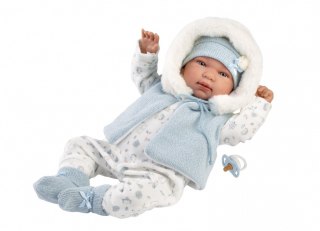 Lalka bobas płacząca Tino 44 cm Llorens