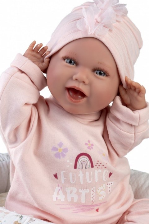 Lalka bobas śmiejąca się Mimi 42 cm Llorens