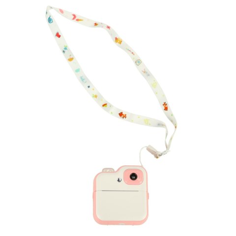 Aparat fotograficzny natychmiastowy drukarka termiczna + wkłady karta 32GB różowy Kik Sp. z o. o. Sp. k.