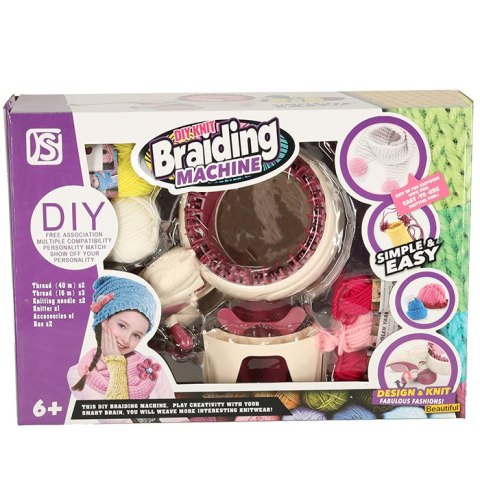 Maszyna do tkania robienia na drutach zestaw nici + akcesoria Kik Sp. z o. o. Sp. k.