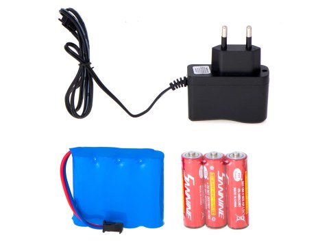 Samochód zdalnie sterowany na pilota RC Rock Crawler HB 2,4GHz 1:18 niebieski Kik Sp. z o. o. Sp. k.