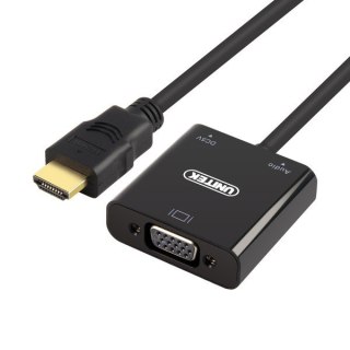 Adapter HDMI to VGA + AUDIO; Y-6333 Unitek