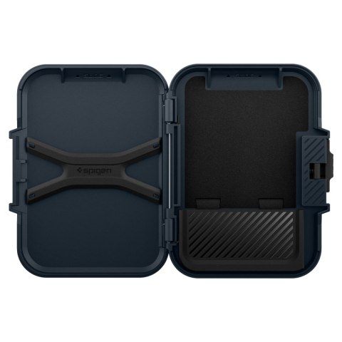 Etui na karty do smartfona Lock Fit MagSafe - granatowy SPIGEN