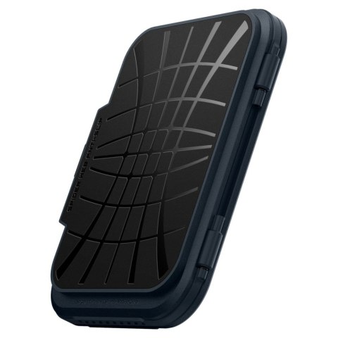 Etui na karty do smartfona Lock Fit MagSafe - granatowy SPIGEN