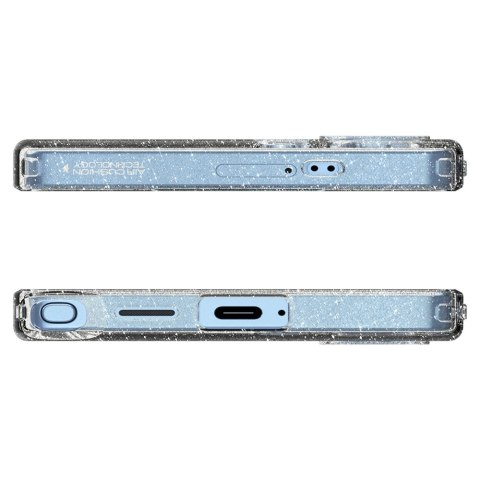 Etui pokrowiec na Samsung Galaxy S25 Ultra Liquid Crystal - przezroczysto-brokatowe SPIGEN