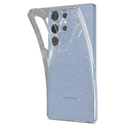 Etui pokrowiec na Samsung Galaxy S25 Ultra Liquid Crystal - przezroczysto-brokatowe SPIGEN