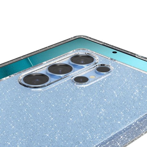 Etui pokrowiec na Samsung Galaxy S25 Ultra Liquid Crystal - przezroczysto-brokatowe SPIGEN
