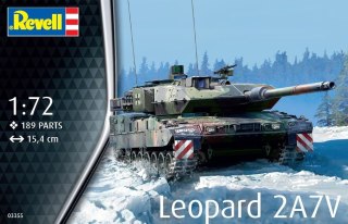 Model plastikowy Czołg Leopard 2A7V 1/72 Revell