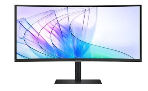 Monitor 34 cale ViewFinity S65VC VA 3440x1440 UWQHD 21:9 1xHDMI 1xDP 1xUSB-C (90W) 2xUSB 3.0 LAN (RJ45) 5ms HAS Webcam głośniki  Samsung