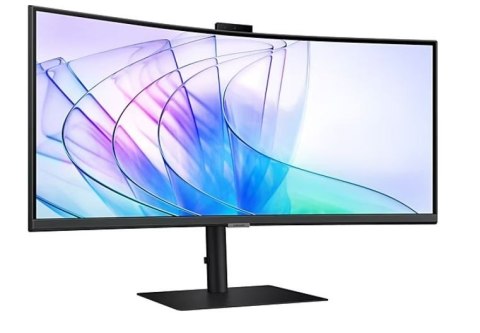 Monitor 34 cale ViewFinity S65VC VA 3440x1440 UWQHD 21:9 1xHDMI 1xDP 1xUSB-C (90W) 2xUSB 3.0 LAN (RJ45) 5ms HAS Webcam głośniki  Samsung