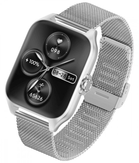 Smartwatch GRC ACTIVITY 2 Srebrny matowy Garett Electronics