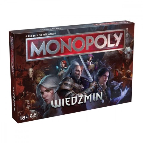 Gra Monopoly The Witcher (PL) Winning Moves