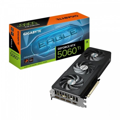 Karta graficzna GeForce RTX 5060 Ti EAGLE MAX OC 16G 128BIT GDDR7 3DP/HDMI Gigabyte