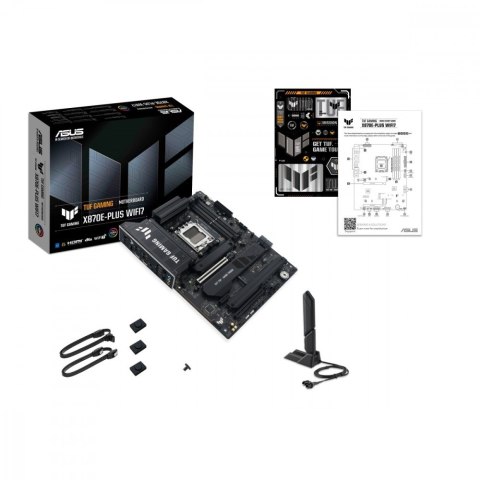 Płyta główna TUF GAMING X870E-PLUS WIFI AM5 4DDR5 HDMI/USB-C Asus