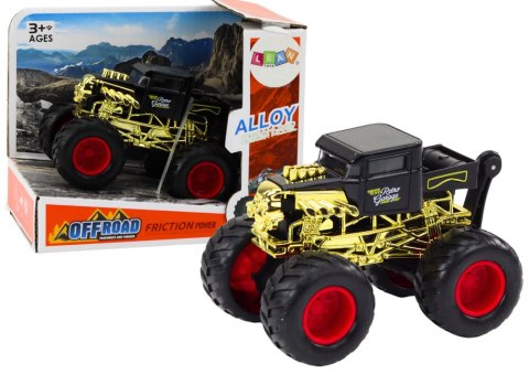 Pojazd Autko Wspinaczkowe z Napędem Frykcyjnym Terenowe Czerwone LEAN TOYS