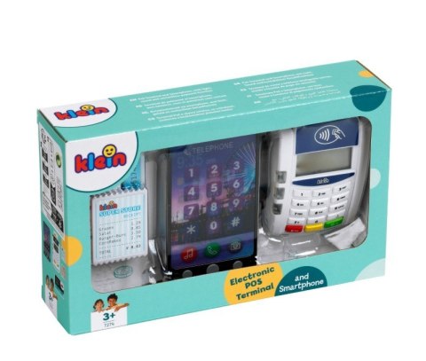 Terminal płatniczy ze smartfonem Klein