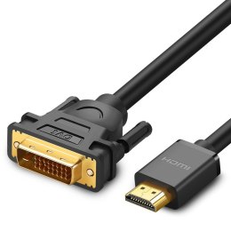Kabel przewód przejściówka HDMI - DVI 4K 60Hz 30AWG 1m czarny UGREEN