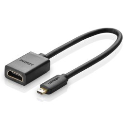 Kabel przewód przejściówka HDMI - micro HDMI 20cm czarny UGREEN