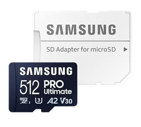 Karta pamięci microSD MB-MY512SA/WW Pro Ultimate 512GB + Adapter Samsung