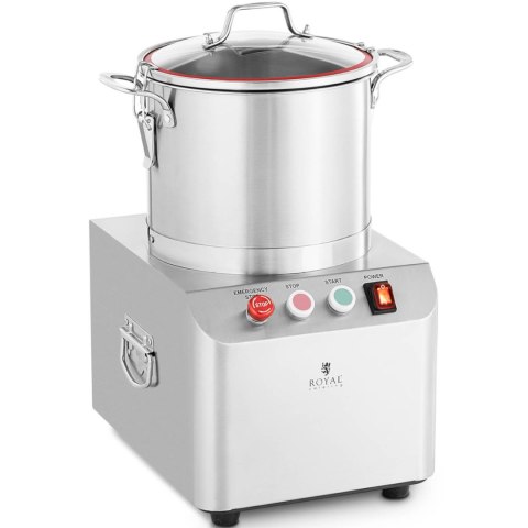 Kuter wilk gastronomiczny do siekania mielenia krojenia mięsa warzyw 1400 obr./min 8 l 550 W Royal Catering