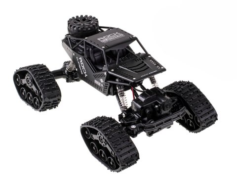 Samochód zdalnie sterowany na pilota RC Rock Crawler 4x4 LHC012 auto 2w1 czarny Kik Sp. z o. o. Sp. k.