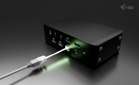 Stacja dokującaThunderbolt5 Quattro Display Docking Station 5x USB 2.5 GLan Power Delivery 140W I-tec