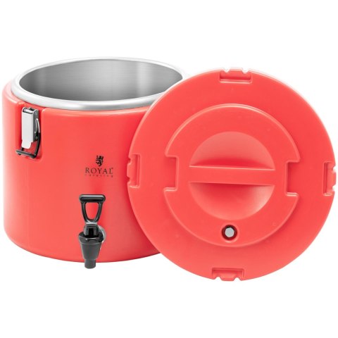 Termos gastronomiczny cateringowy z kranem do transportu napojów 15 l Royal Catering
