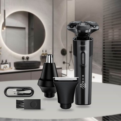 Zestaw do golenia 3w1 USB MR-678 Feel-Maestro