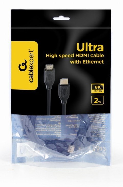 Kabel HDMI Ultra High Speed 8K Ethernet 2m Gembird
