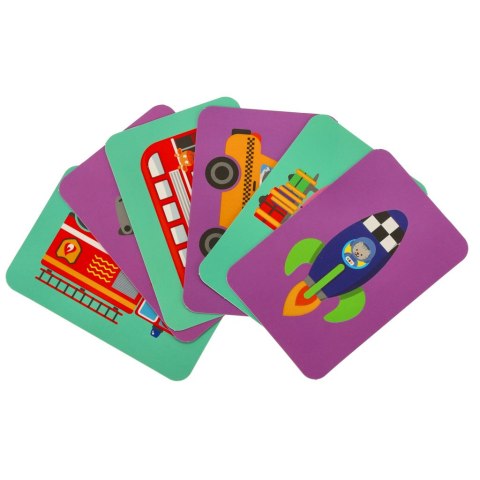 Książeczka magnetyczna układanka puzzle z magnesem środki transportu Kik Sp. z o. o. Sp. k.