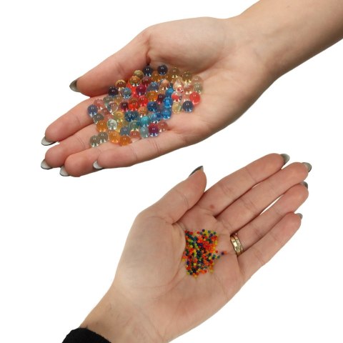 Kulki żelowe wodne hydrożelowe do kwiatów multicolor 250g 50 000szt. 7-8mm Kik Sp. z o. o. Sp. k.