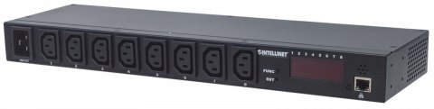 Listwa zasilajaca rack 19 1U 110V-250V/16A 8 gniazd C13 zarządzalna IP Intellinet