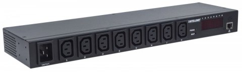 Listwa zasilajaca rack 19 1U 110V-250V/16A 8 gniazd C13 zarządzalna IP Intellinet