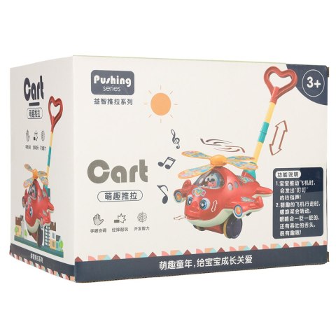 Pchacz na kiju samolot helikopter z dźwiękiem Kik Sp. z o. o. Sp. k.