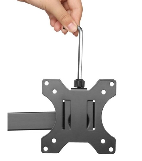 Uchwyt biurkowy na dwa monitory 13-32 cali 8kg Techly