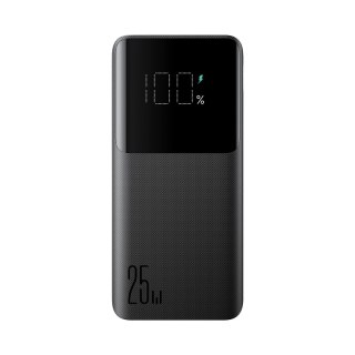 Powerbank 10000mAh 25W 2x USB-A 1x USB-C SFC - czarny JOYROOM