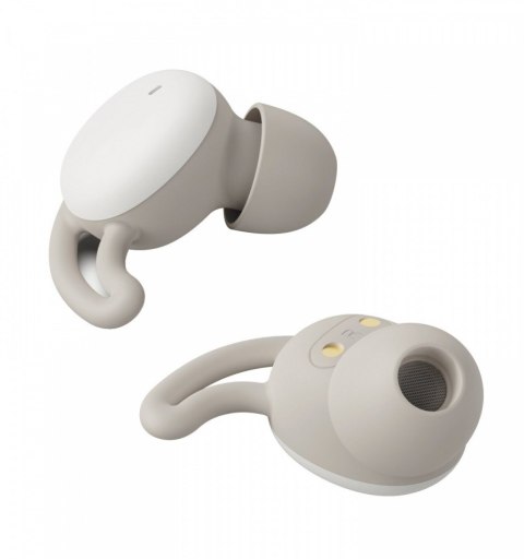 Słuchawki dokanałowewe do snu/podcast białe Hama