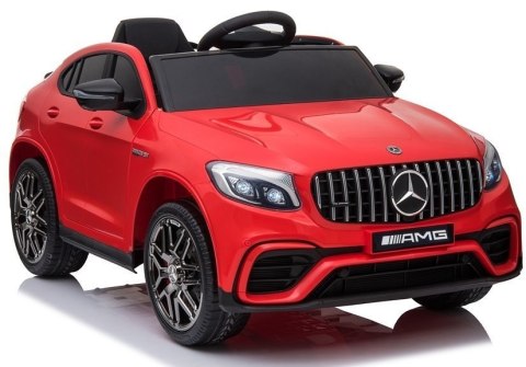 Auto na akumulator Mercedes GLC 63S QLS-5688 Czerwony 4x4 LEAN CARS