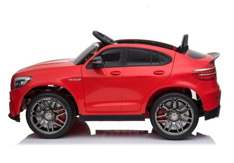 Auto na akumulator Mercedes GLC 63S QLS-5688 Czerwony 4x4 LEAN CARS