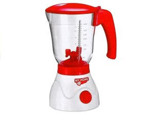 Blender Mikser Z Miarką Czerwony Dźwięki LEAN Toys