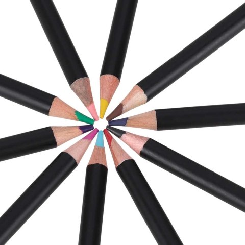 Kredki ołówkowe kolorowe w etui zestaw 120 sztuk Kik Sp. z o. o. Sp. k.