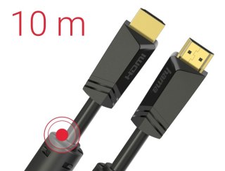 Kabel HDMI 2.0b 4k 10m pozłacane końcówki Hama