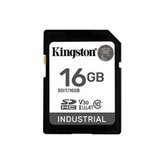 Karta pamięci SD 16GB Industrial C10 UHS-I U3 V30 A1 pSLC Kingston