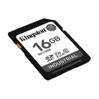 Karta pamięci SD 16GB Industrial C10 UHS-I U3 V30 A1 pSLC Kingston