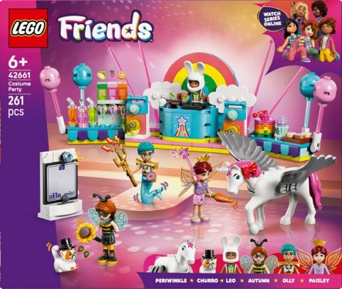 Klocki Friends 42661 Bal przebierańców z jednorożcem i wróżką LEGO