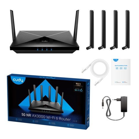 Router P5 Mesh Gigabit AX3000 5G Dual SIM Cudy
