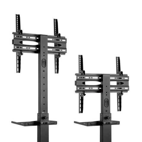 Stojak mobilny do TV 32-55cali, 35kg, półka AV Techly