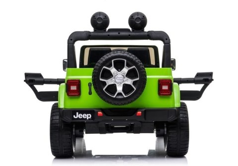 Auto na Akumulator Jeep Rubicon 4x4 Zielony LEAN CARS